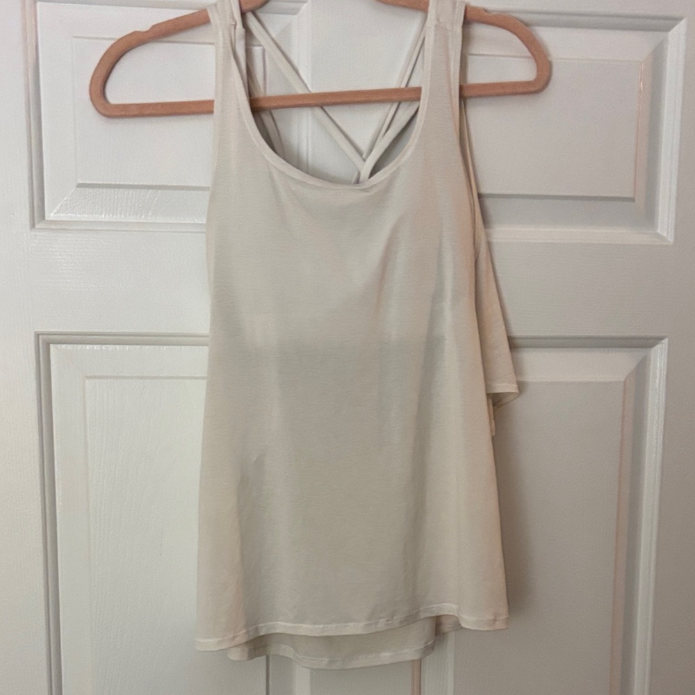 Lululemon White Tank